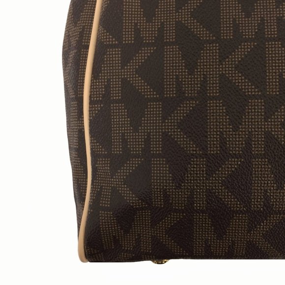 Michael by Michael Kors Monogram Brown Work Tote - Picture 7 of 9